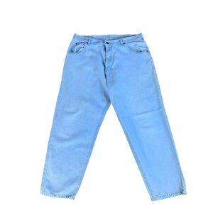 Lee Men's Sky Blue Relaxed Jeans